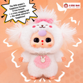 Baby Three Cat and Dog Series Plush Blind Box Collectible Toy – Cute Kawaii Doll Keychain Pendant Gift