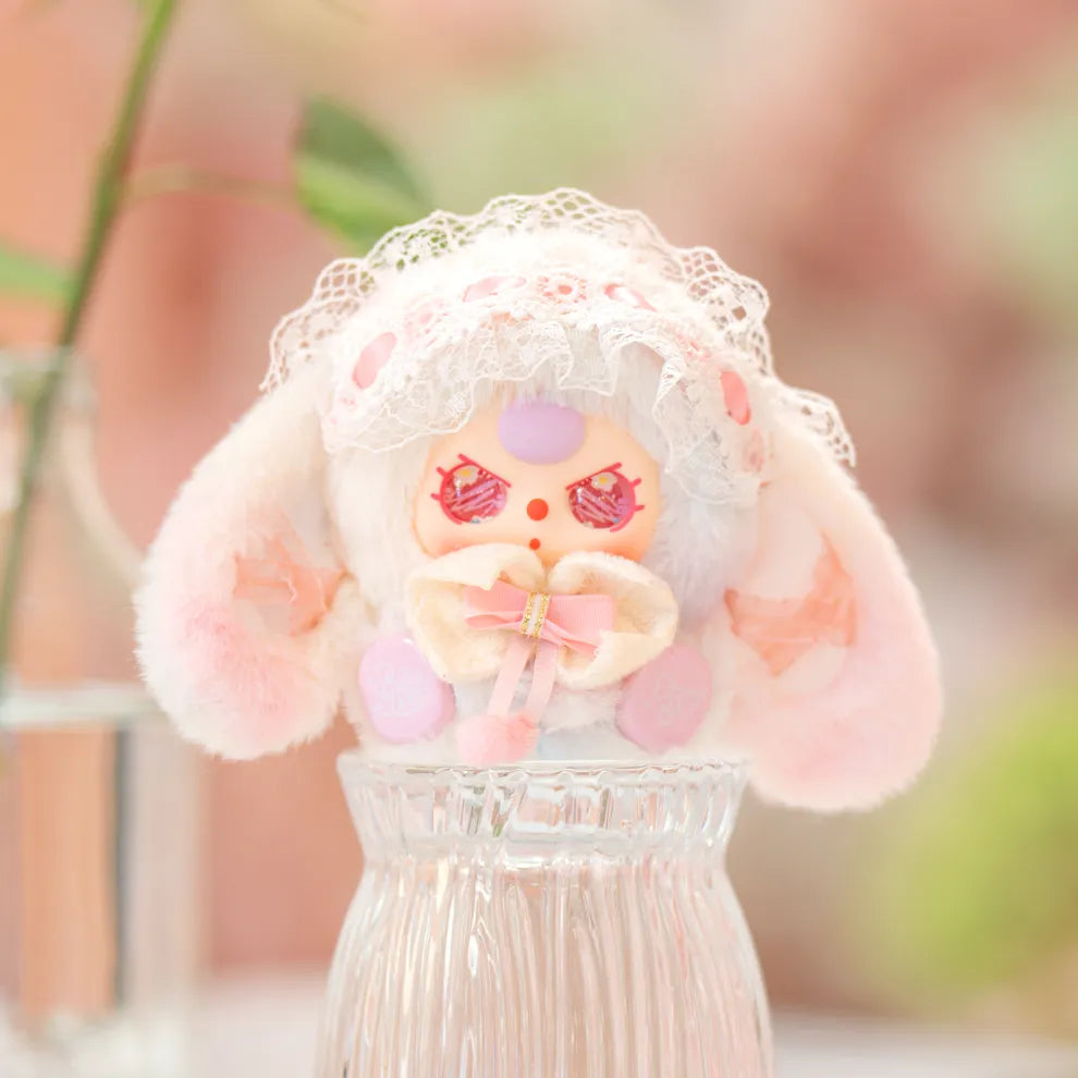 Baby Three Romance Sweet Talk Series Plush Blind Box Pendant, Cute Desktop Display Figure Collectible Doll Gift