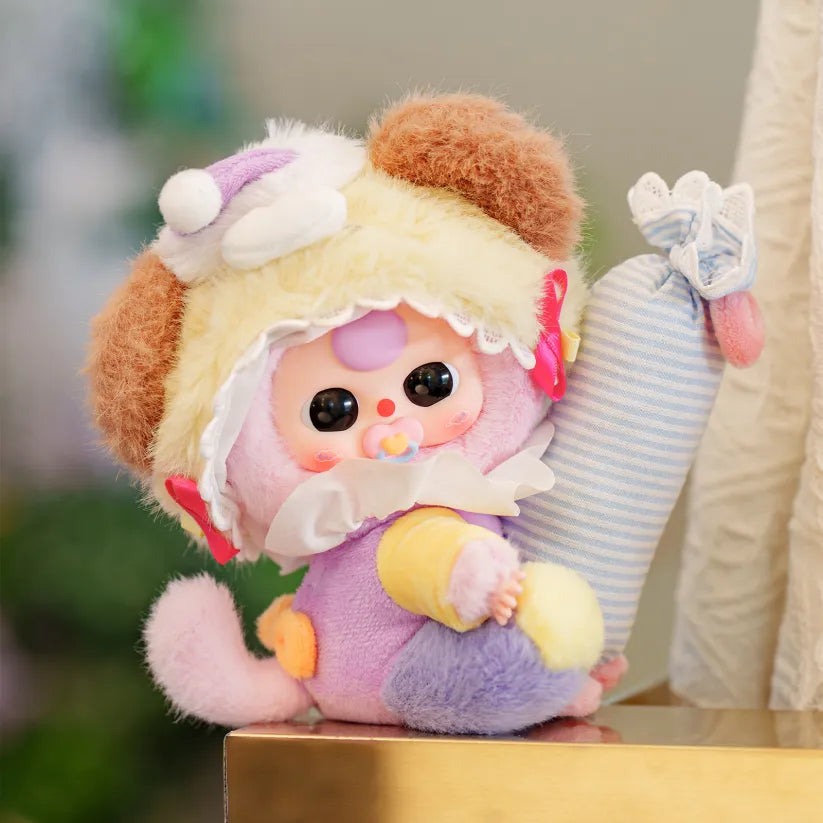 Baby Three Sweet Dreams 100% Series Plush Blind Box Collectible Doll, Cute Stuffed Figure Pendant Keychain Toy Gift