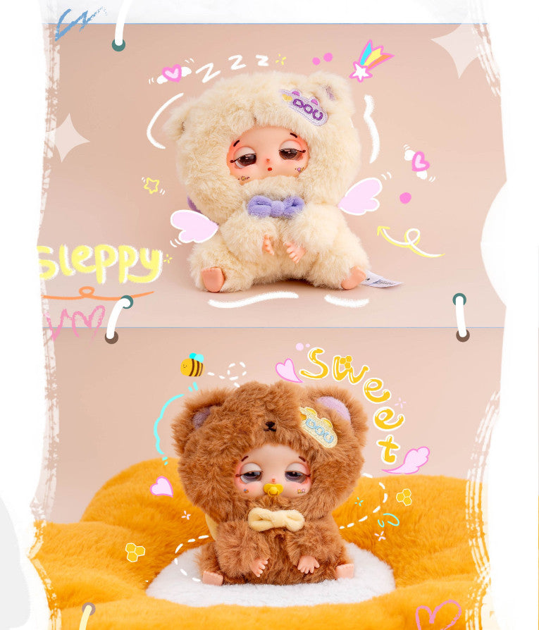 Kunbao DouDou Good Luck Delivery Series Plush Blind Box Collectible Figure – Cute Bag Charm Pendant Toy Gift