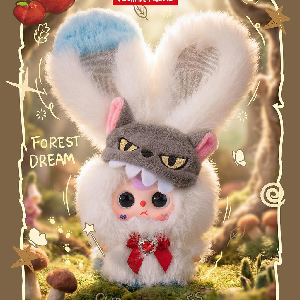 Baby Three Fairy Tale World Series Plush Blind Box Toy – Cute Collectible Doll Keychain Gift
