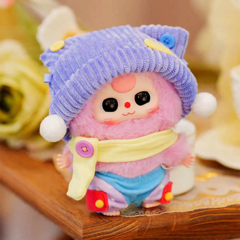Baby Three Sweet Dreams 100% Series Plush Blind Box Collectible Doll, Cute Stuffed Figure Pendant Keychain Toy Gift