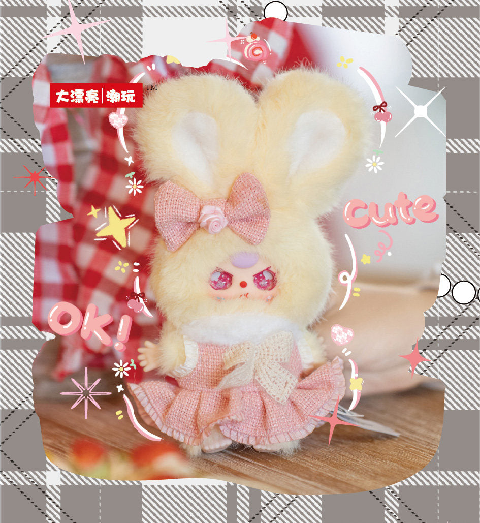 Baby Three Oli’s Closet Series Plush Blind Box Doll – Chic Fashion Style Collectible Plush Toy Pendant Gift New Release