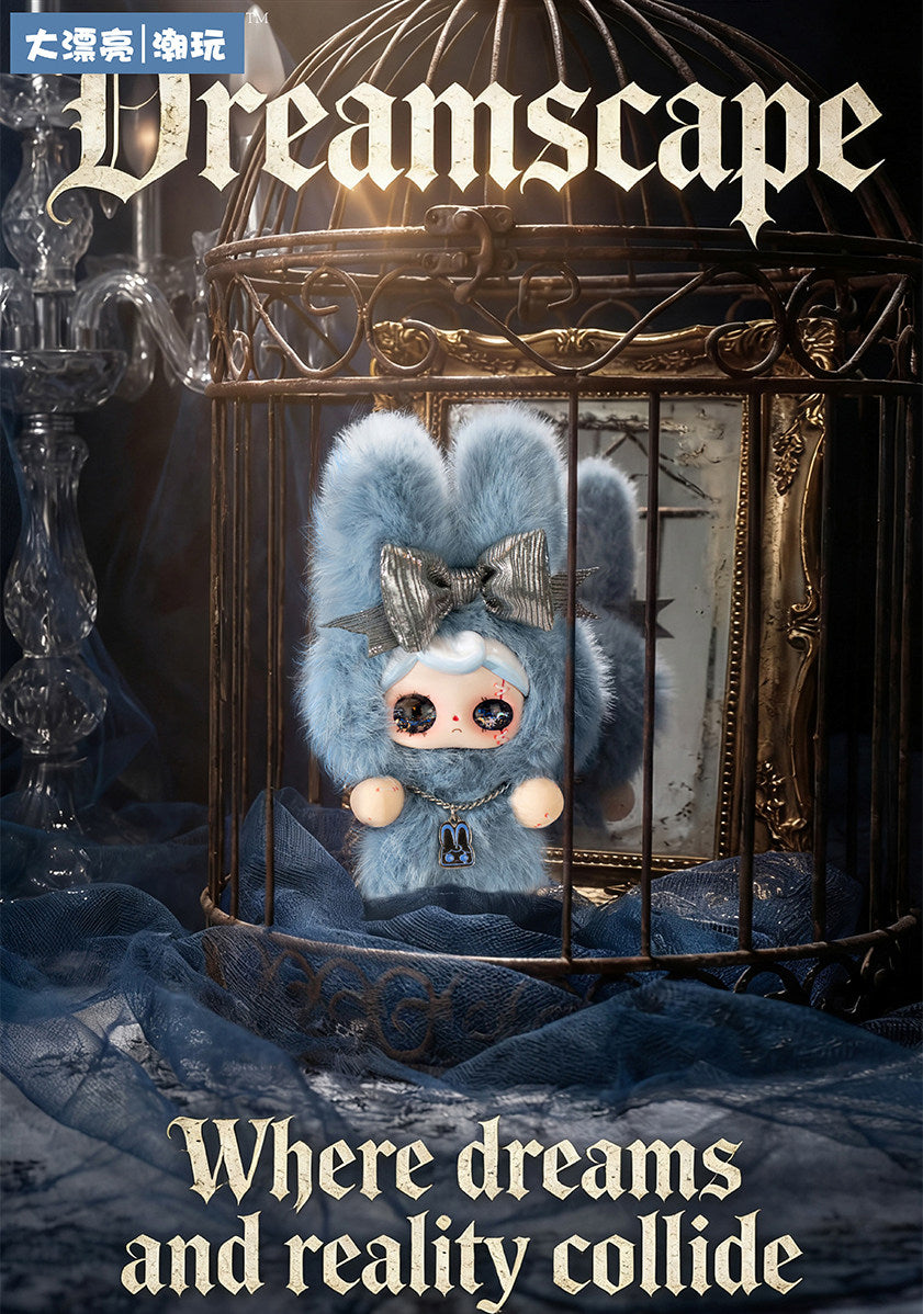 YUNA Dark Night Prologue Series Plush Pendant Collectible Figure Blind Box Gift – Cute Bag Charm & Display Ornament