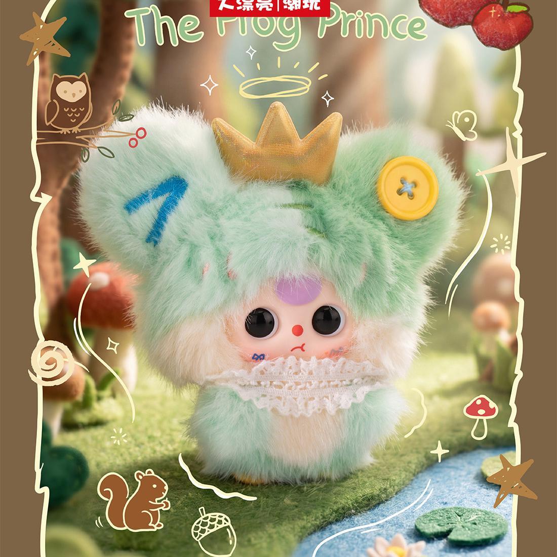 Baby Three Fairy Tale World Series Plush Blind Box Toy – Cute Collectible Doll Keychain Gift