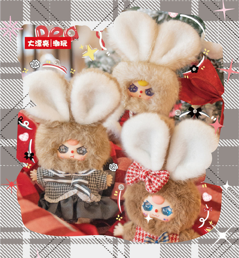 Baby Three Oli’s Closet Series Plush Blind Box Doll – Chic Fashion Style Collectible Plush Toy Pendant Gift New Release