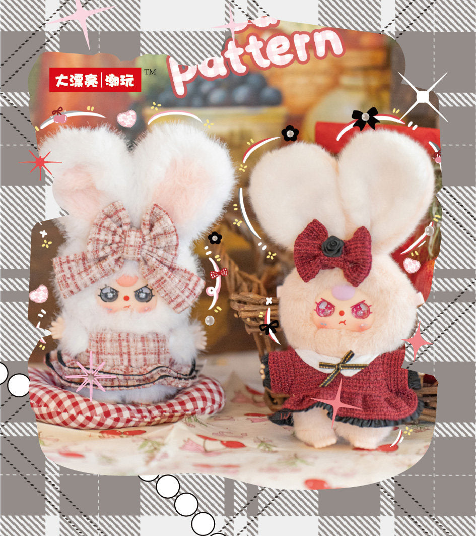 Baby Three Oli’s Closet Series Plush Blind Box Doll – Chic Fashion Style Collectible Plush Toy Pendant Gift New Release