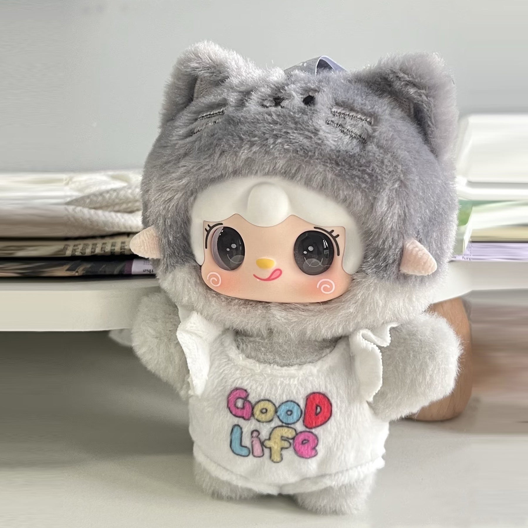 Yooki Meow Meow Summer Party Series Plush Blind Box Cute Collectible Doll Keychain Pendant Gift