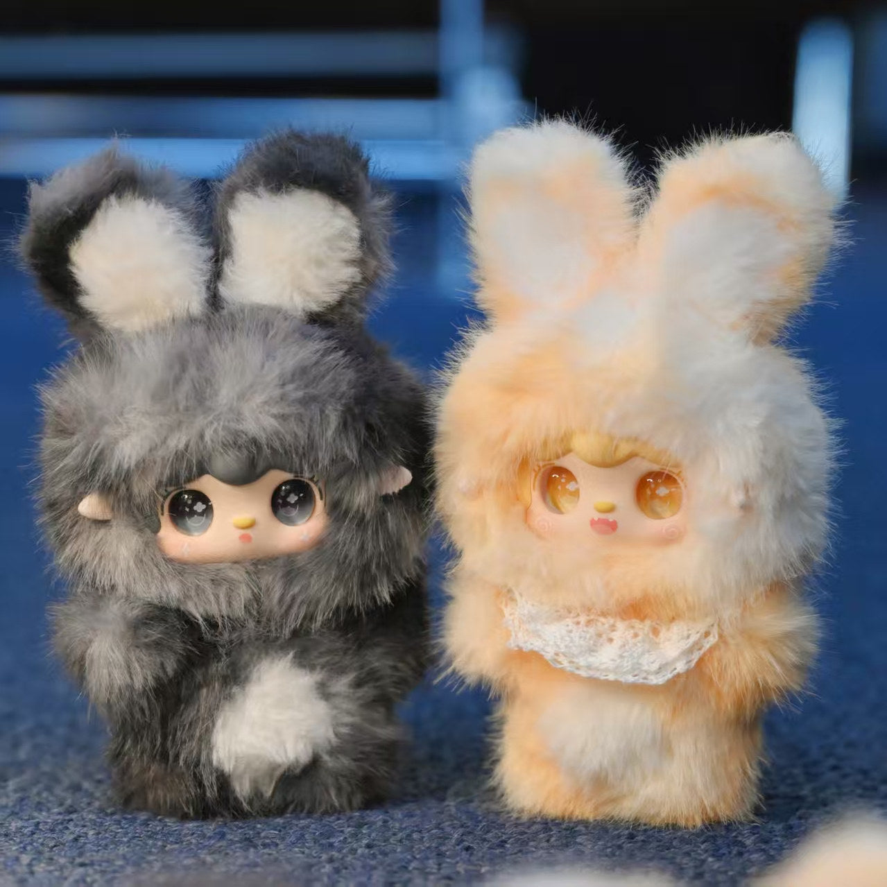 Yooki Jump Jump Bunny Series Plush Blind Box – Adorable Kawaii Rabbit Collectible Figure, Cute Toy Gift, Bag Charm Pendant