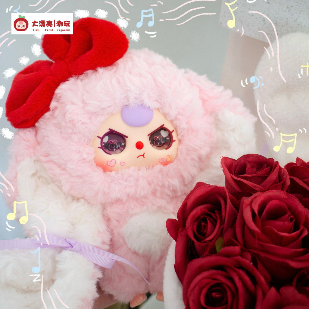 Baby Three Return of the Bunny Series Plush Blind Box Toy Cute Bag Charm Pendant Collectible Doll Gift for Girls