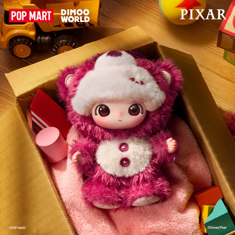 Pop Mart DIMOO WORLD × PIXAR Collaboration Vinyl Plush Charm Blind Box Collectible Gift