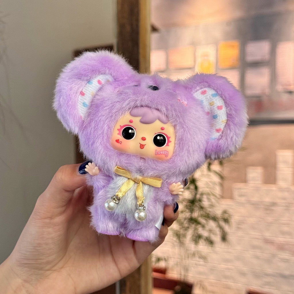 Samuel Bakery Plush Blind Box Keychain Collectible Toy Cute Doll Bag Pendant Gift for Girls