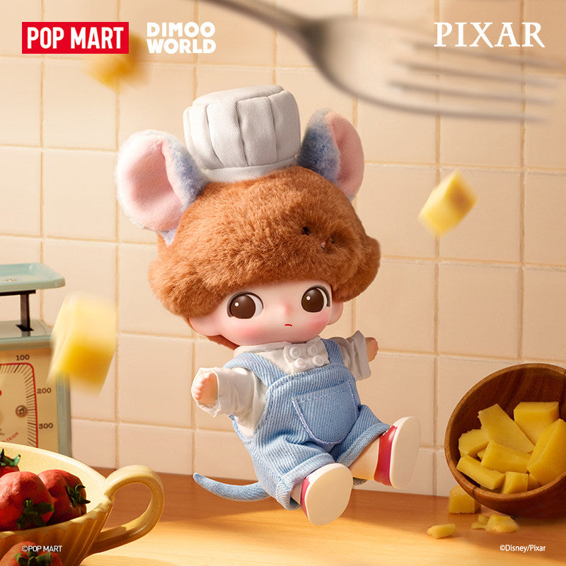 Pop Mart DIMOO WORLD × PIXAR Collaboration Vinyl Plush Charm Blind Box Collectible Gift