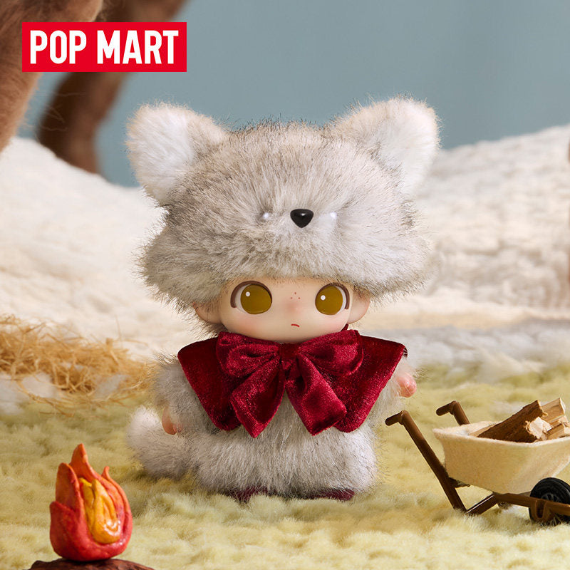POP MART DIMOO Secret Drama Club Series Vinyl Plush Charm Blind Box, Valentine Gift