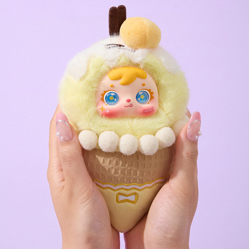 Samuel Sweet Dream Ice Cream Plush Blind Box Keychain Cute Bag Charm Collectible Toy Gift