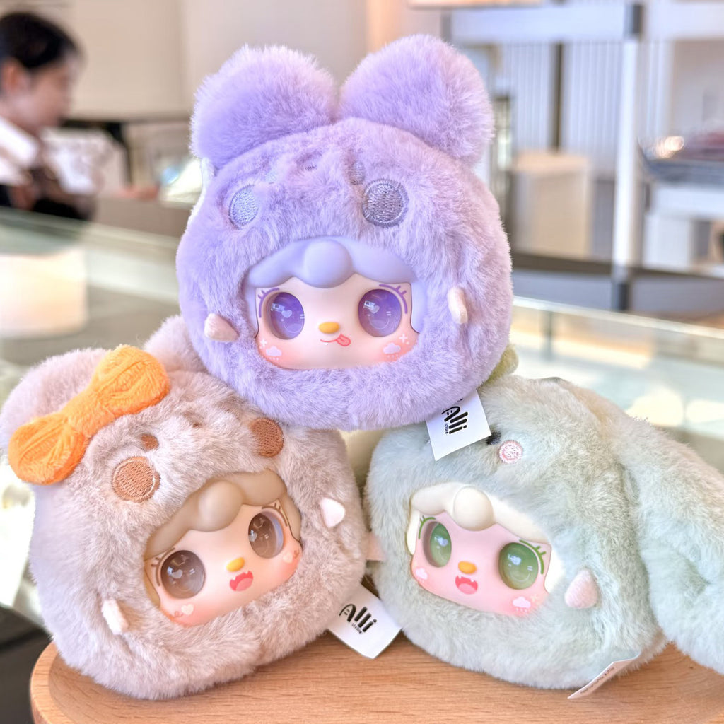 Yooki Sweet Bunny Series Plush Blind Box Cute Collectible Doll Bag Charm Pendant Gift