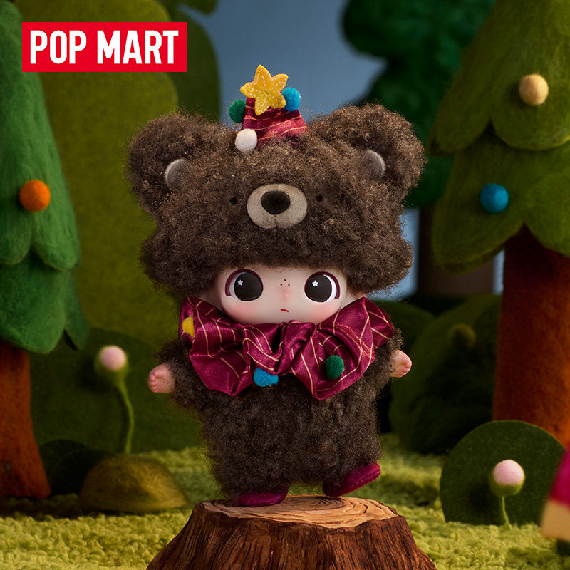 POP MART DIMOO Secret Drama Club Series Vinyl Plush Charm Blind Box, Valentine Gift