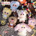Baby Three Little Cutie Series Plush Blind Box Collectible Figure, Cute Stuffed Doll Toy Display Decor Gift