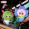 Baby Three Little Flower Pot Series Plush Blind Box, Cute Potted Plant Collectible Figure, Adorable Room Decor Toy Gift for Girls & Collectors