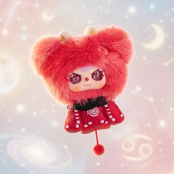 Baby Three Zodiac Guardian Star Series Plush Blind Box Keychain – Cute Collectible Toy & Gift