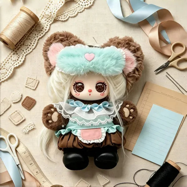 Liila Closet Secrets Series Plush Blind Box Keychain – Dress-Up Collectible Figure, Cute Gift for Girls