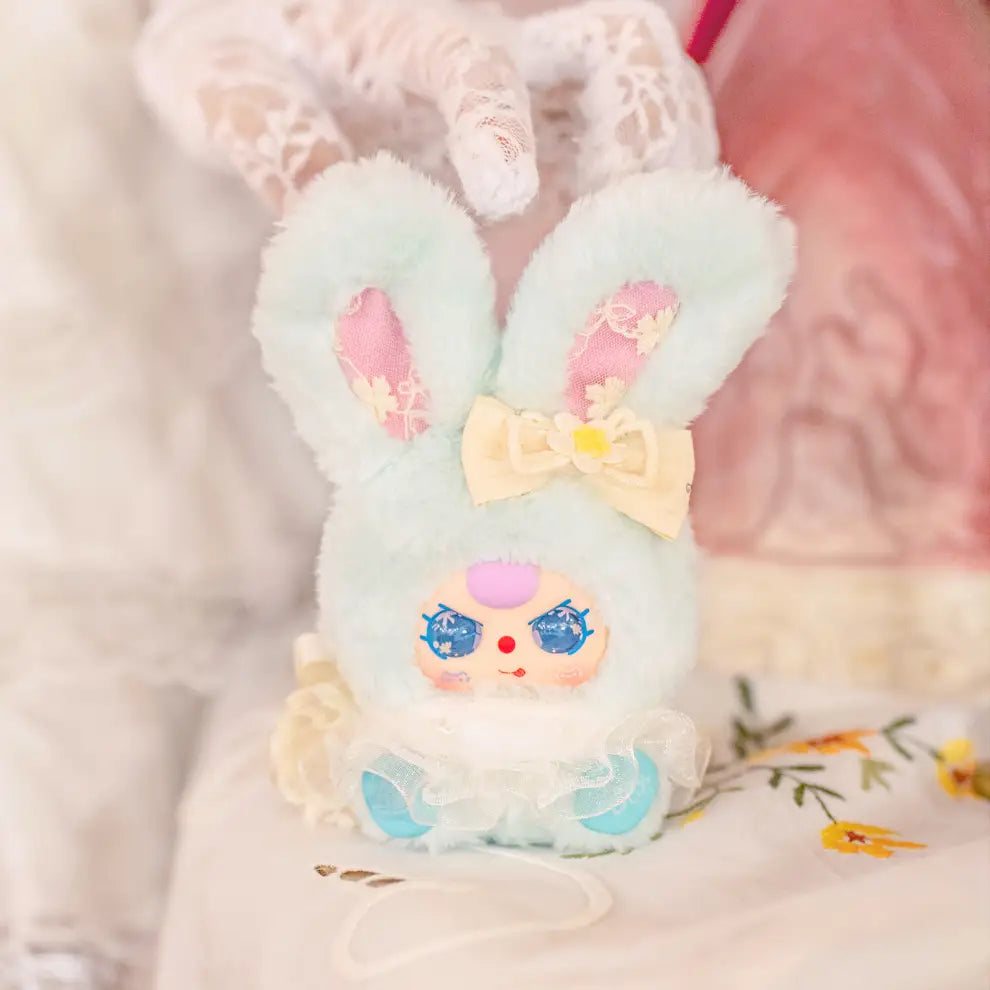 Baby Three Sweet Dreams 100% Series Plush Blind Box Collectible Doll, Cute Stuffed Figure Pendant Keychain Toy Gift