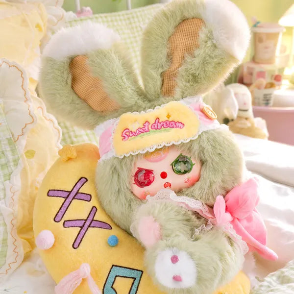 Baby Three Official 400% The Moon Is Sleeping Too Plush Blind Box Toy, Cute Collectible Doll Figure, Kawaii Room Decor Gift for Girls