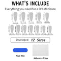 Handmade Fall & Winter French Tip Press-On Nails, Short Almond Nail Tips, Polka Dot 3D Floral Design, Rhinestone False Nails 🍂🌸💅