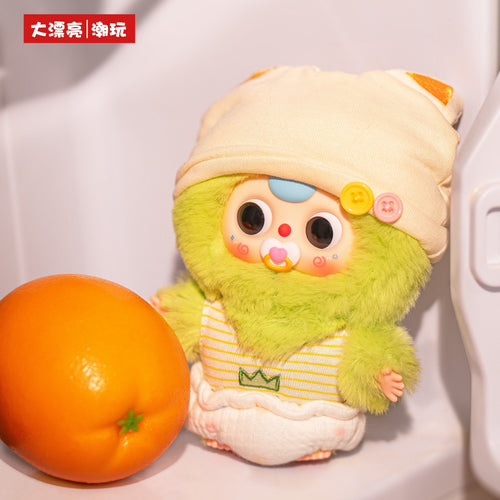 Baby Three Cute Baby Series Plush Blind Box Figurine, Collectible Doll Toy, Display Ornament Gift
