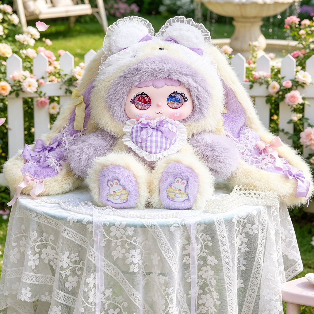 Jiimo Little Princess Ballet Bunny Heart Story 1000% Plush Blind Box Collectible Toy Figure Gift