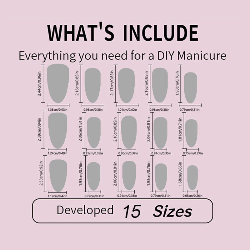 Handmade Luxury Press-On Nails, Aurora 3D Gold-Leaf Almond False Nails, Elegant Iridescent Nail Tips for Women