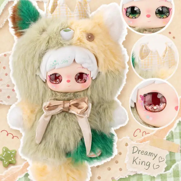 Pixie Zoey Woven Collage World 400% Series Plush Blind Box, Cute Collectible Stuffed Figure Toy, Decorative Display Doll Gift for Fans & Collectors