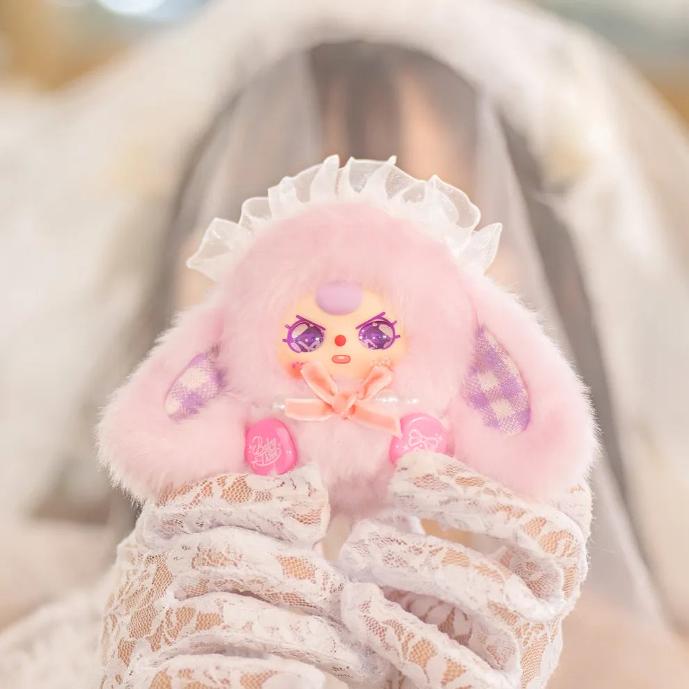 Baby Three Romance Sweet Talk Series Plush Blind Box Pendant, Cute Desktop Display Figure Collectible Doll Gift