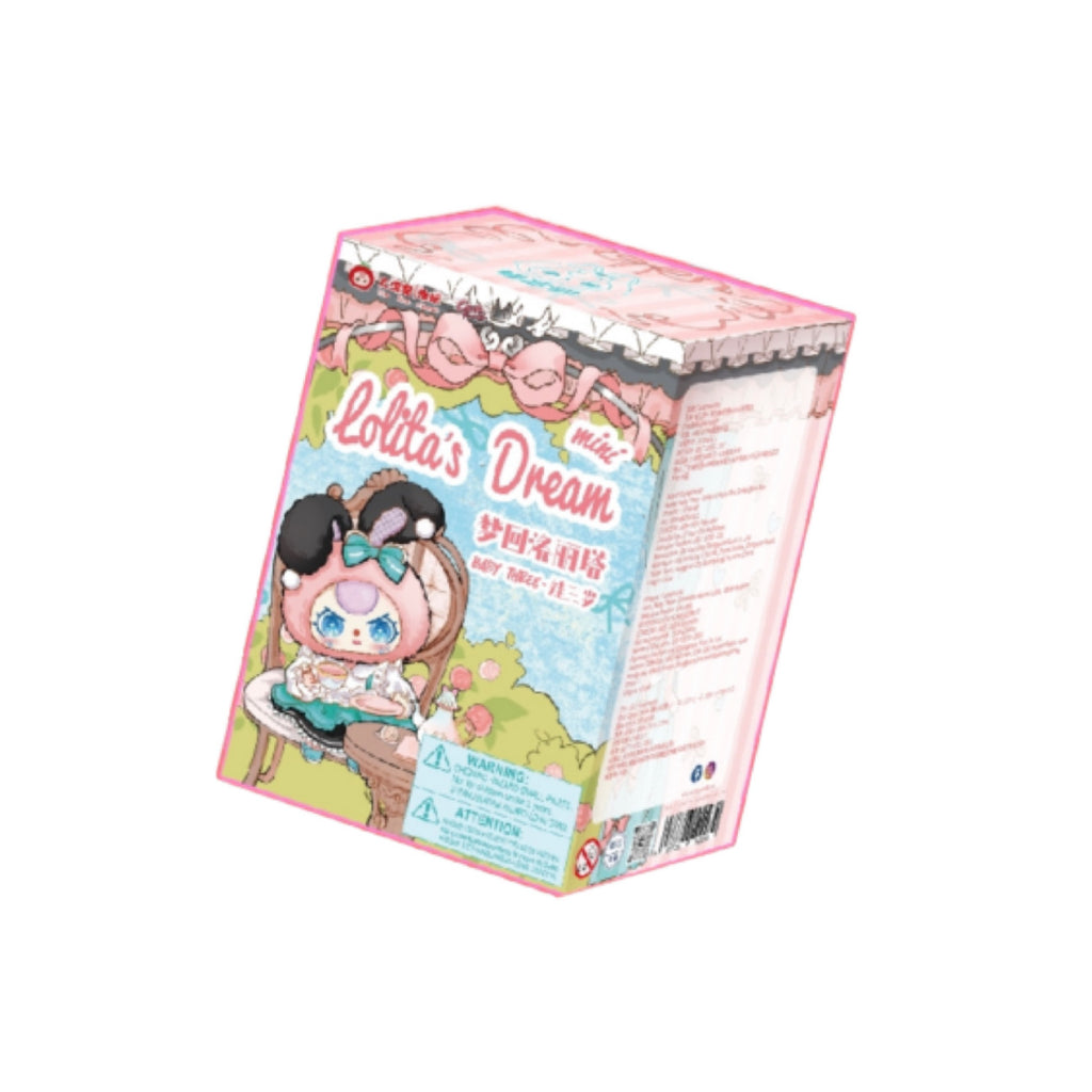 Baby Three Dream Back to Lolita 100% Series Blind Box Plush Vinyl Figure Collectible Gift