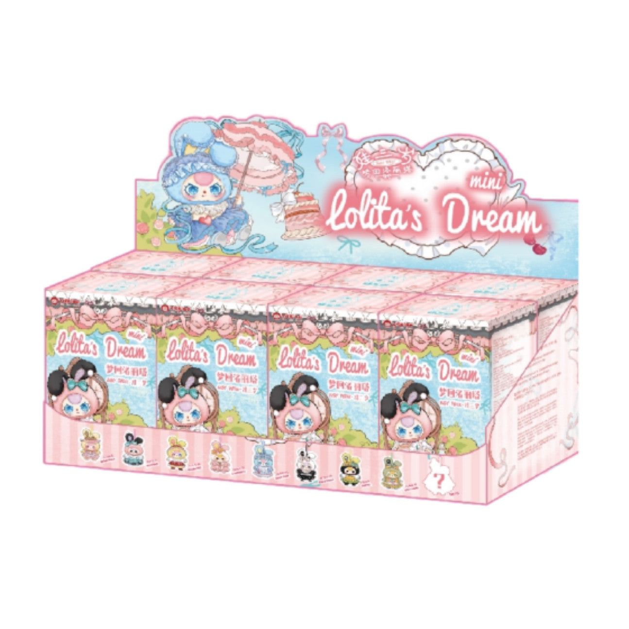 Baby Three Dream Back to Lolita 100% Series Blind Box Plush Vinyl Figure Collectible Gift